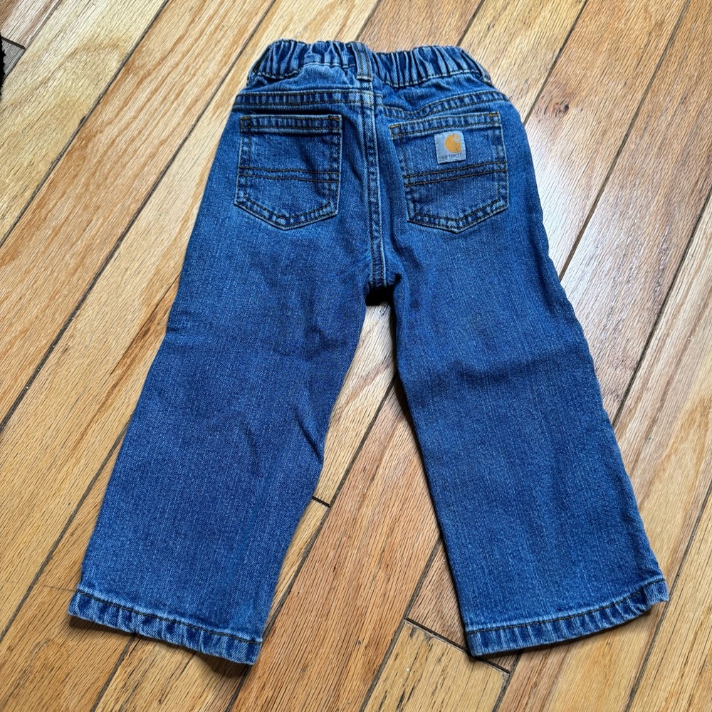 Carhartt Kids Denim Blue Jeans